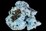 Light-Blue Shattuckite Specimen - Tantara Mine, Congo #111699-1